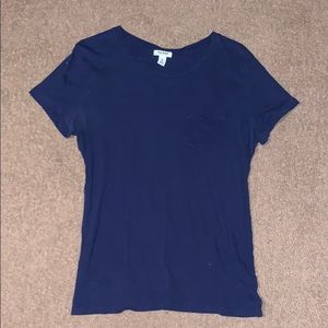 navy blue old navy tee